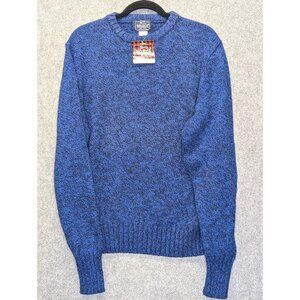 NEW Woolrich Atlantic Penguin Sweater Women’s XL Blue Wool Blend Winter Knit NWT